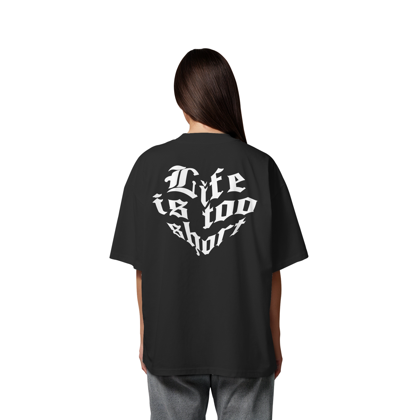 LITS HEARTED - Organic Oversize Shirt
