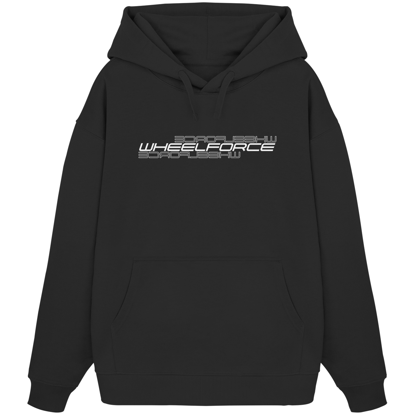 WHEELFORCE TECH PRINT  - Organic Oversize Hoodie